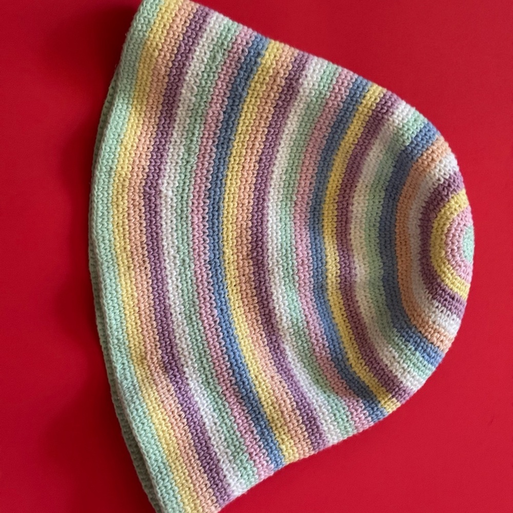 Colorful Striped Kids Beanie
